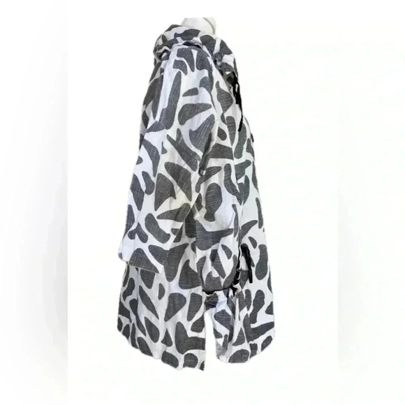 Parsley & Sage white and black elbow sleeve jacket M - Picture 2 of 7